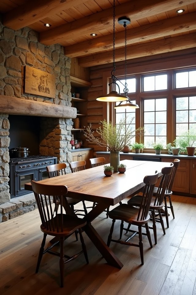 bold unique kitchen centerpiece