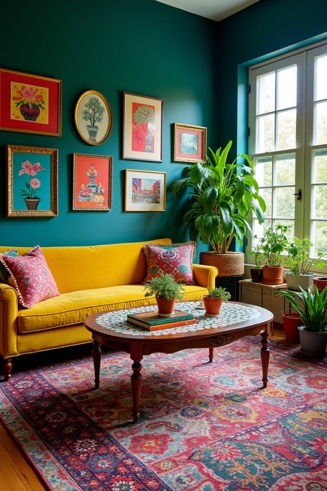 bold vibrant color combinations