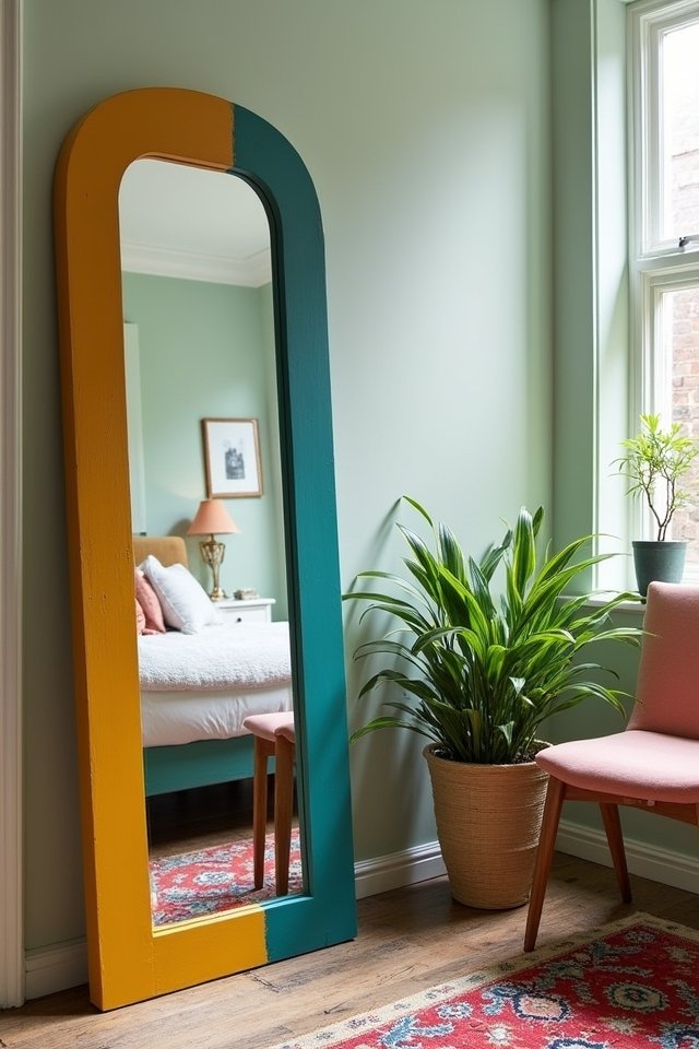 boldly painted mirror magic