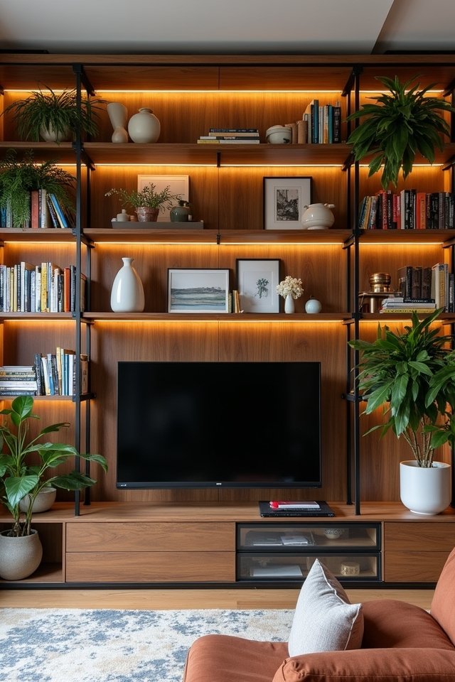 books and decorative items