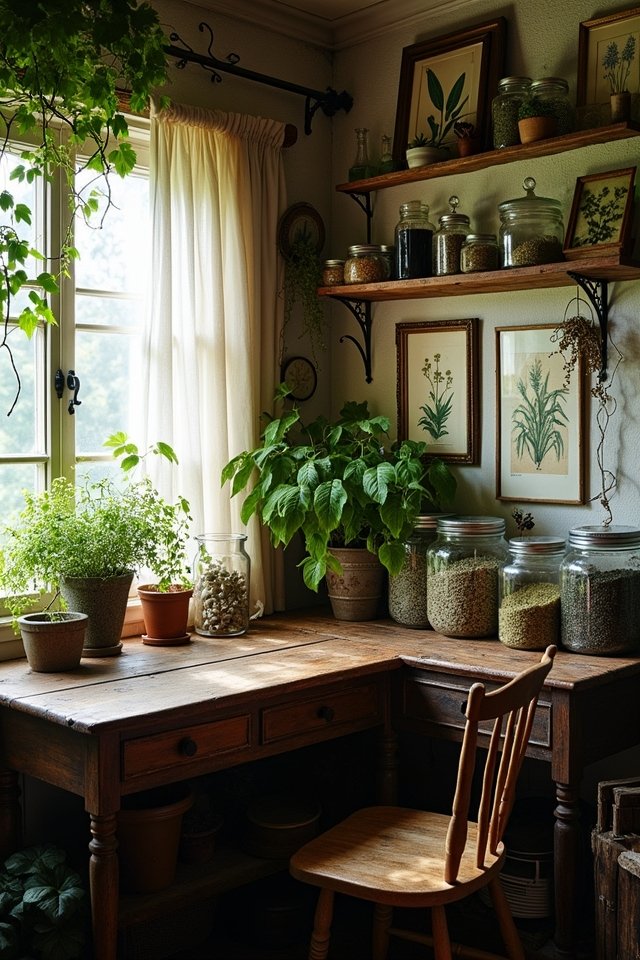 botanical art enhances kitchens