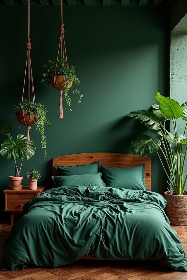 botanical oasis with plants