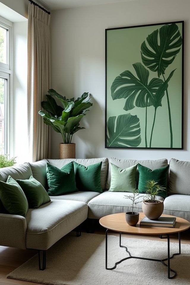botanical prints enhance interiors