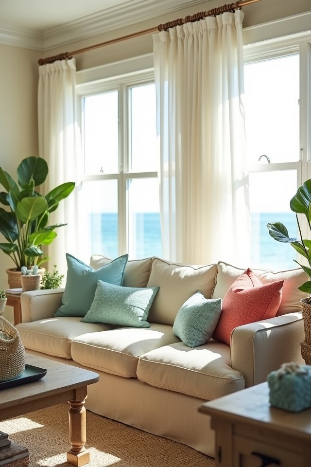 breezy coastal window treatments