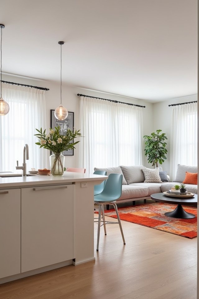 bright airy cheerful kitchen