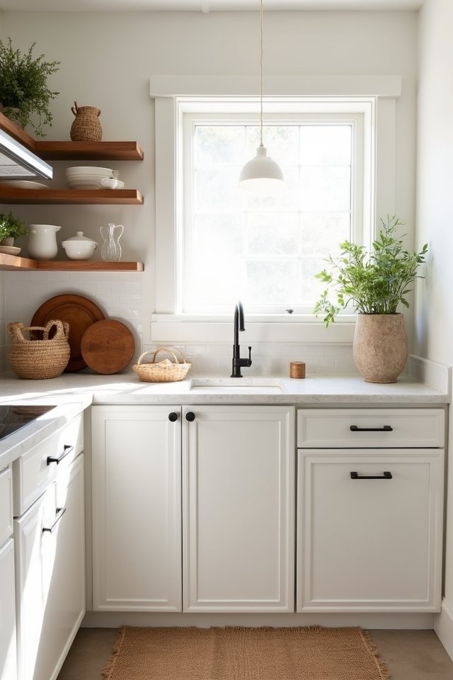 bright airy kitchen design