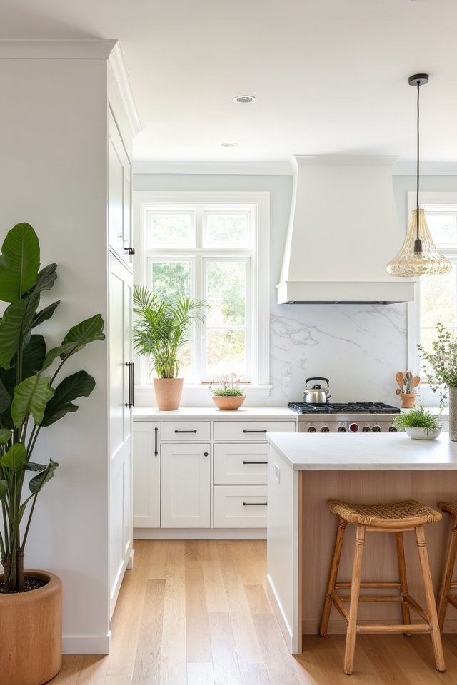 bright airy kitchen oasis