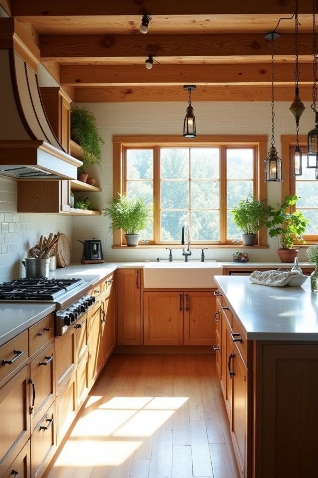 bright airy kitchen oasis