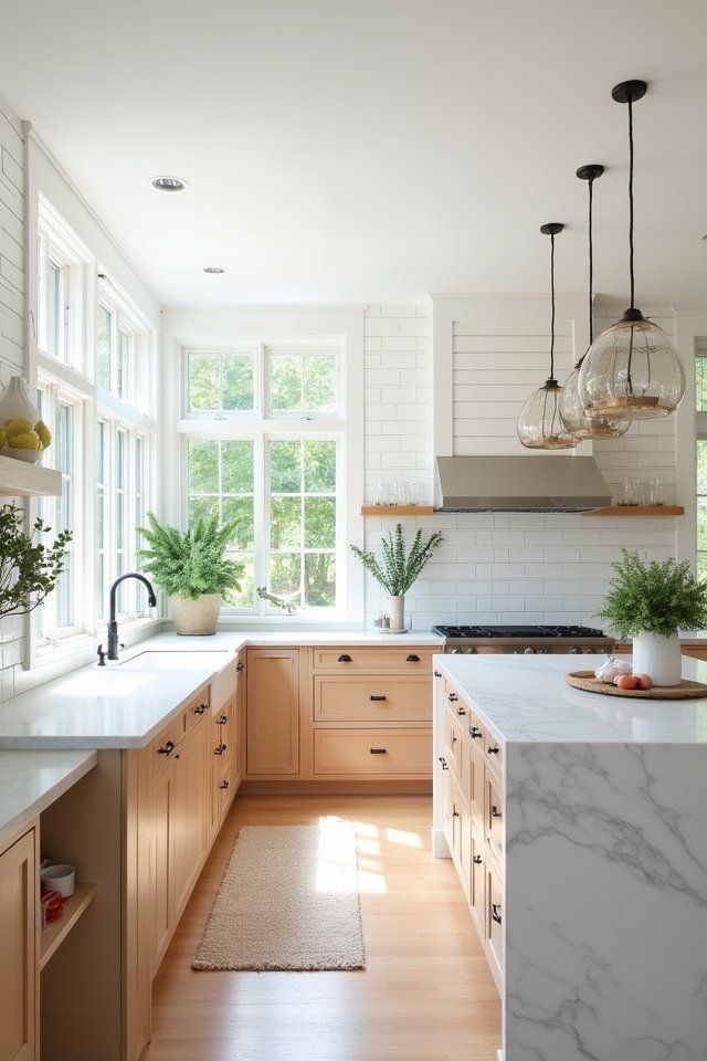 bright airy kitchen sanctuary