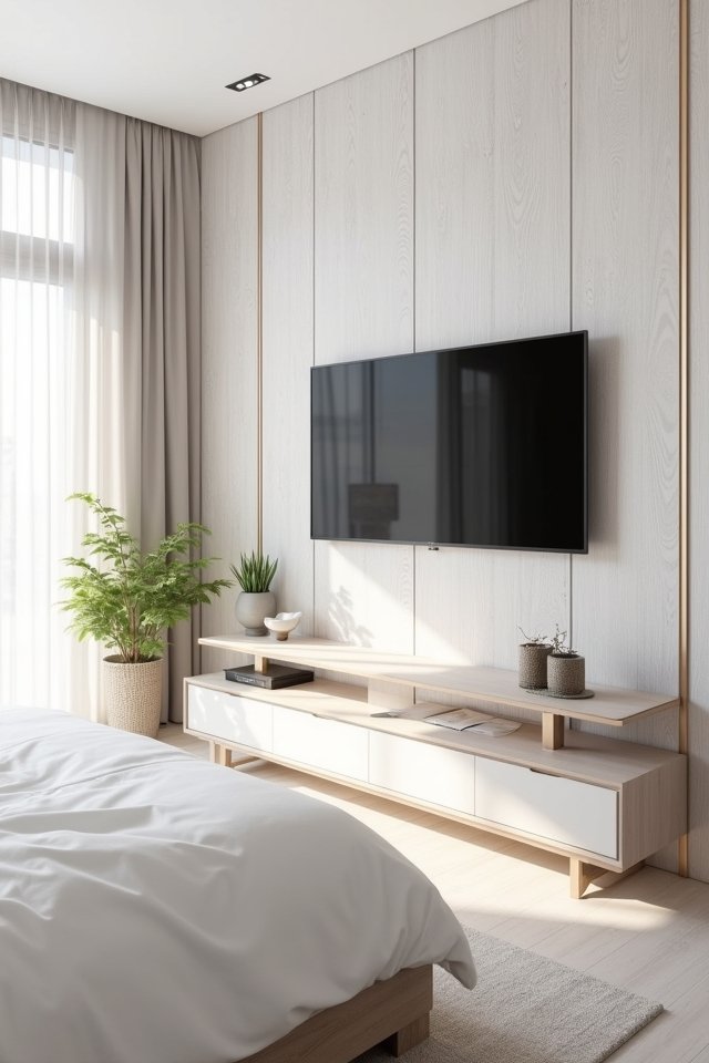 bright airy whitewashed wood