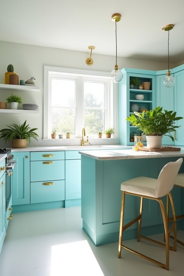 bright and cheerful kitchens