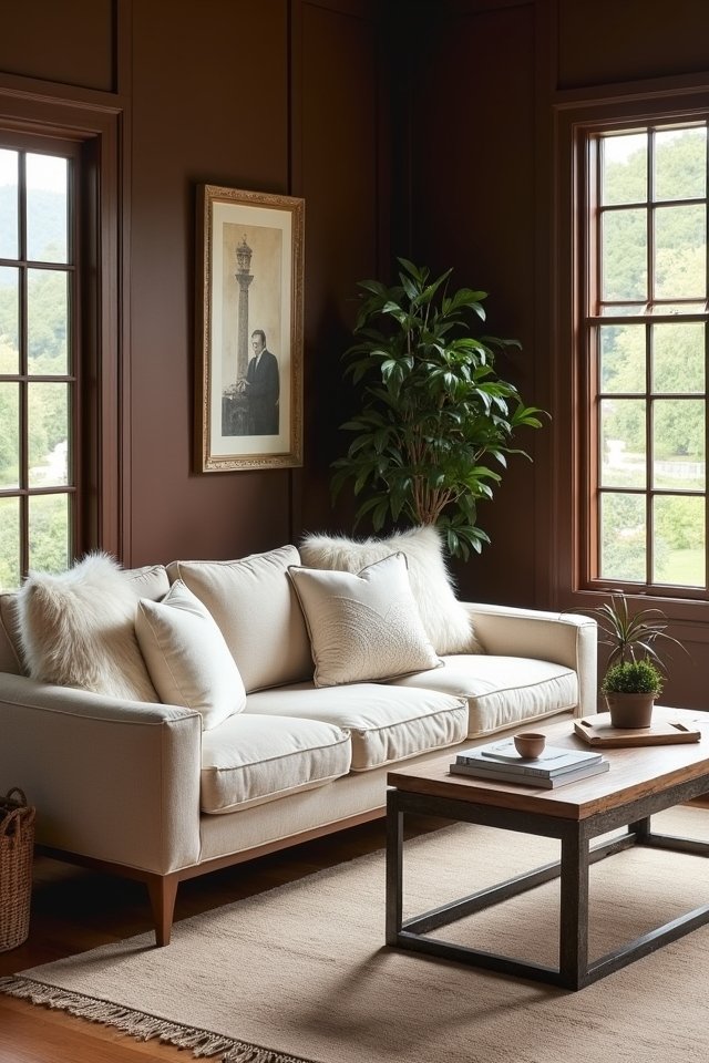 bright light colored furnishings