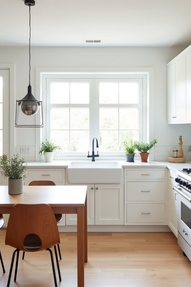bright minimalist kitchen elegance
