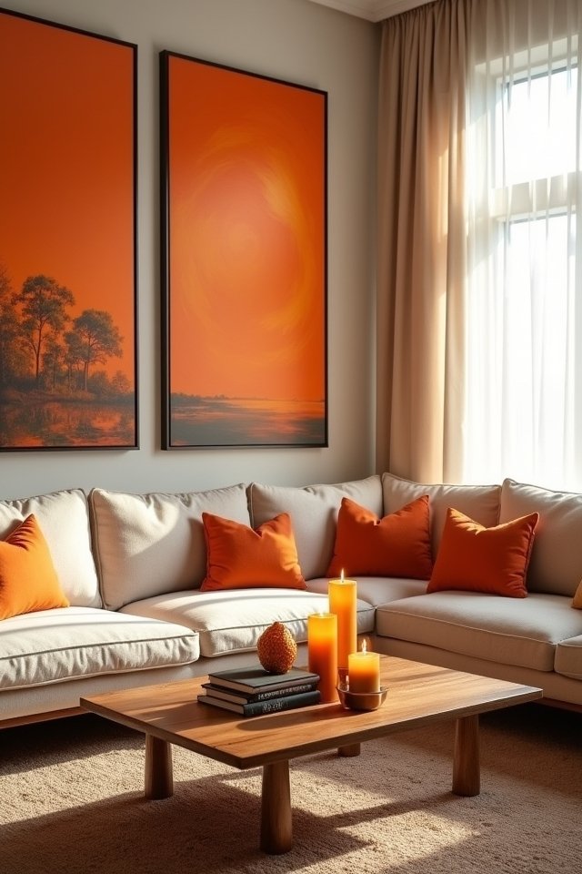 brighten living room artwork