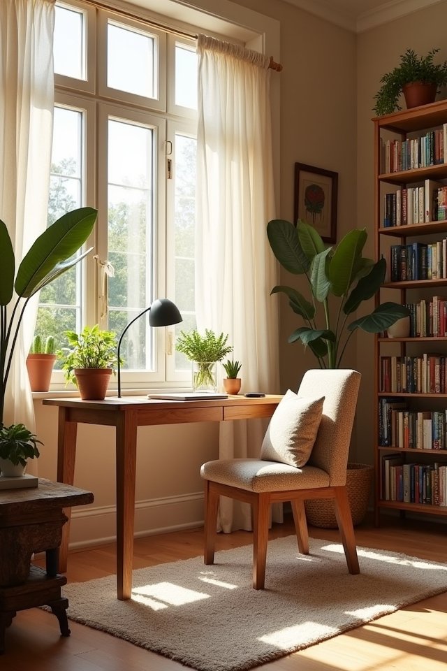 brighten workspace with sunlight