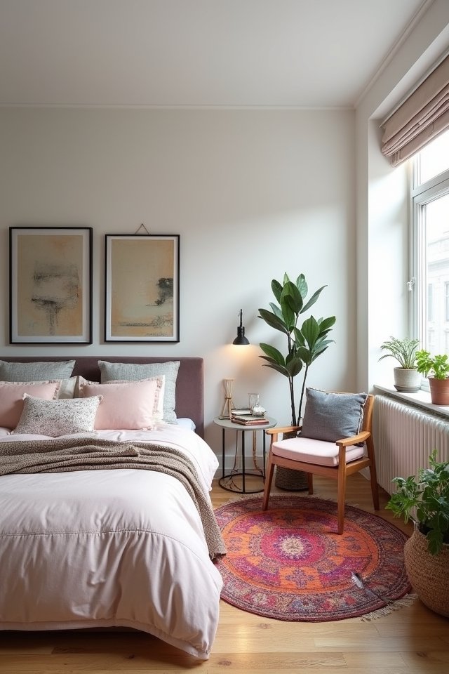 brighten your dark bedroom