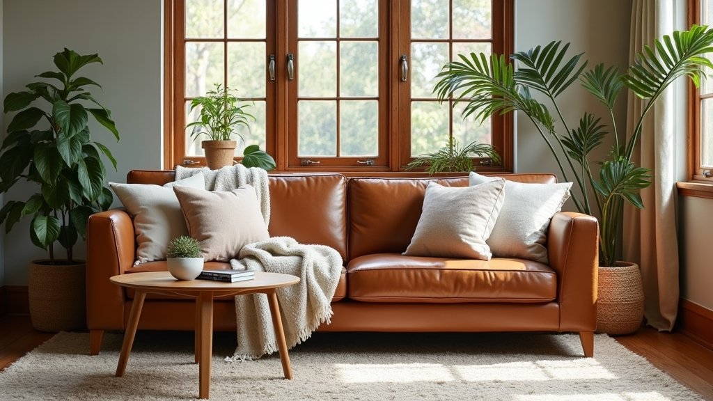 brown sofa living room ideas
