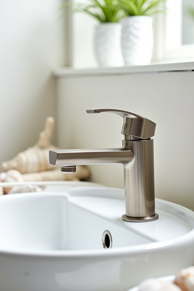brushed nickel faucet upgrade