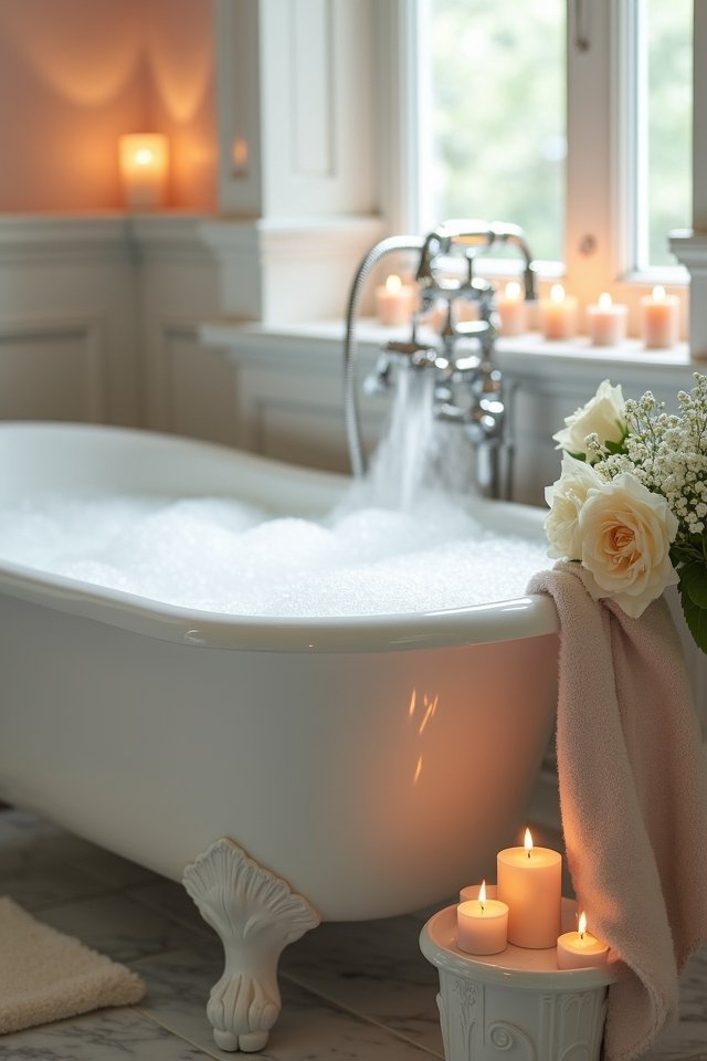 bubble bath relaxation vibes