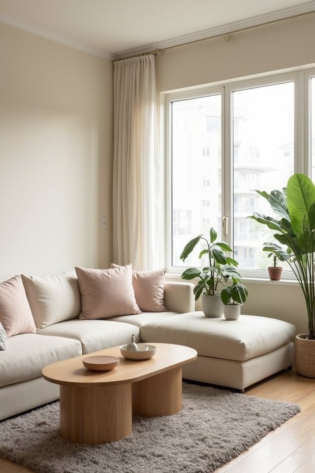 calm and serene color palette