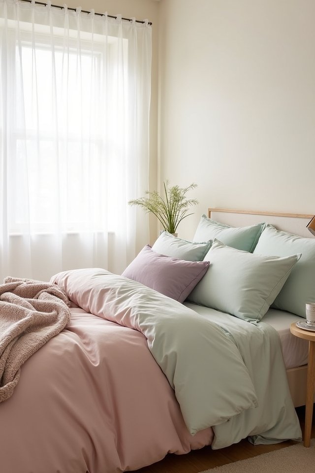 calm inviting pastel sanctuary