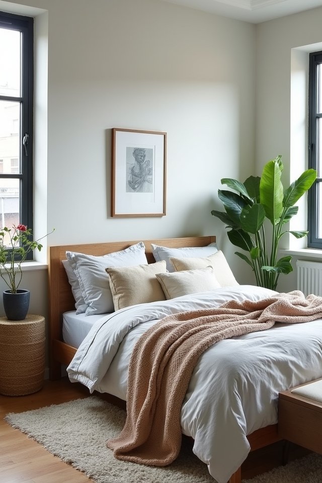 calming color palette selection