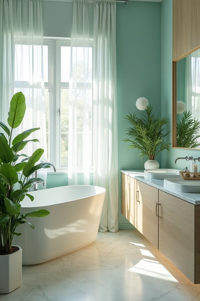 calming color palette transformation