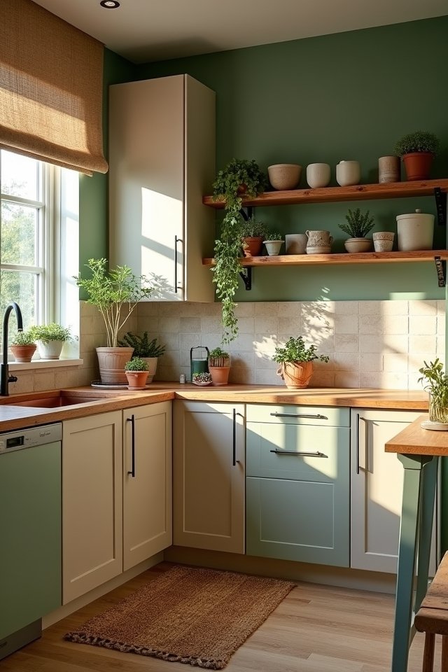 calming oasis kitchen retreat