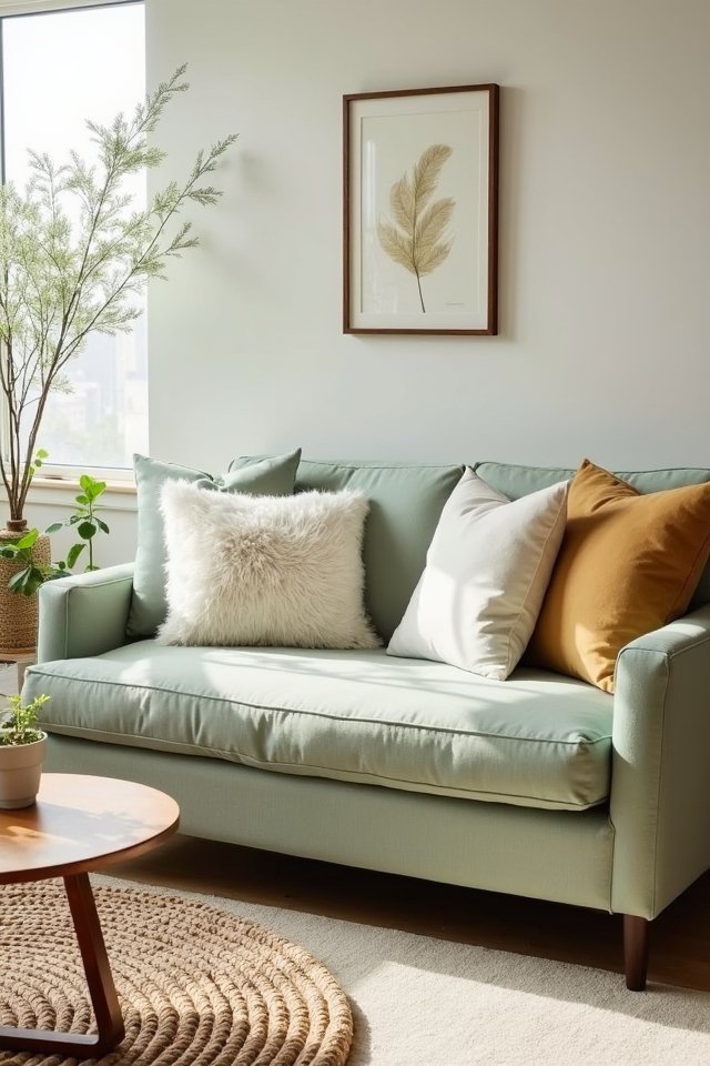 calming soft sage sanctuary