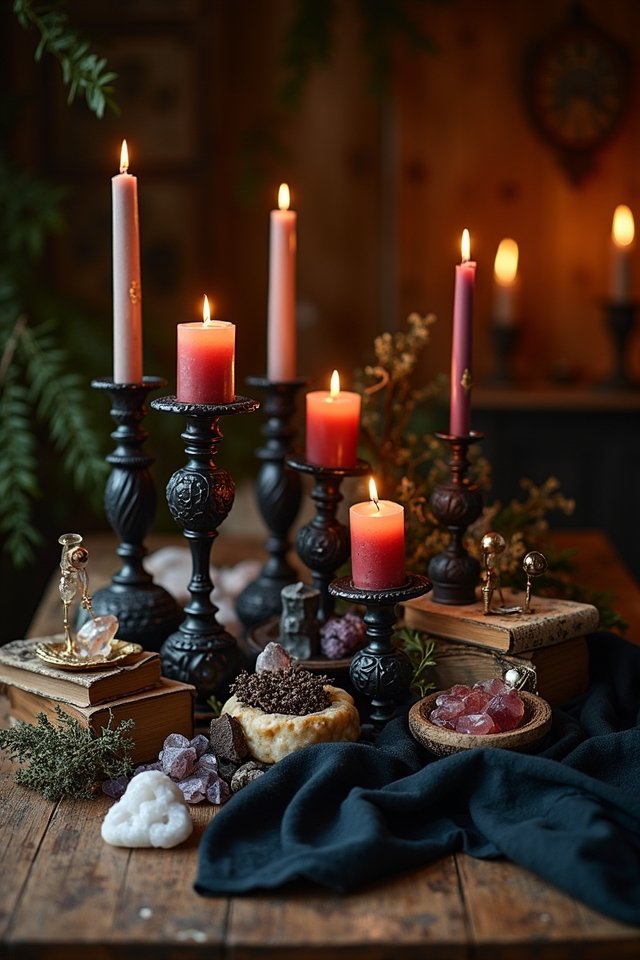 candlelight creates enchanting ambiance