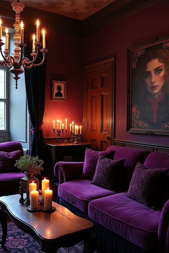 candlelit cozy atmosphere