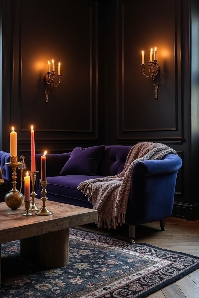 candlelit cozy atmosphere magic