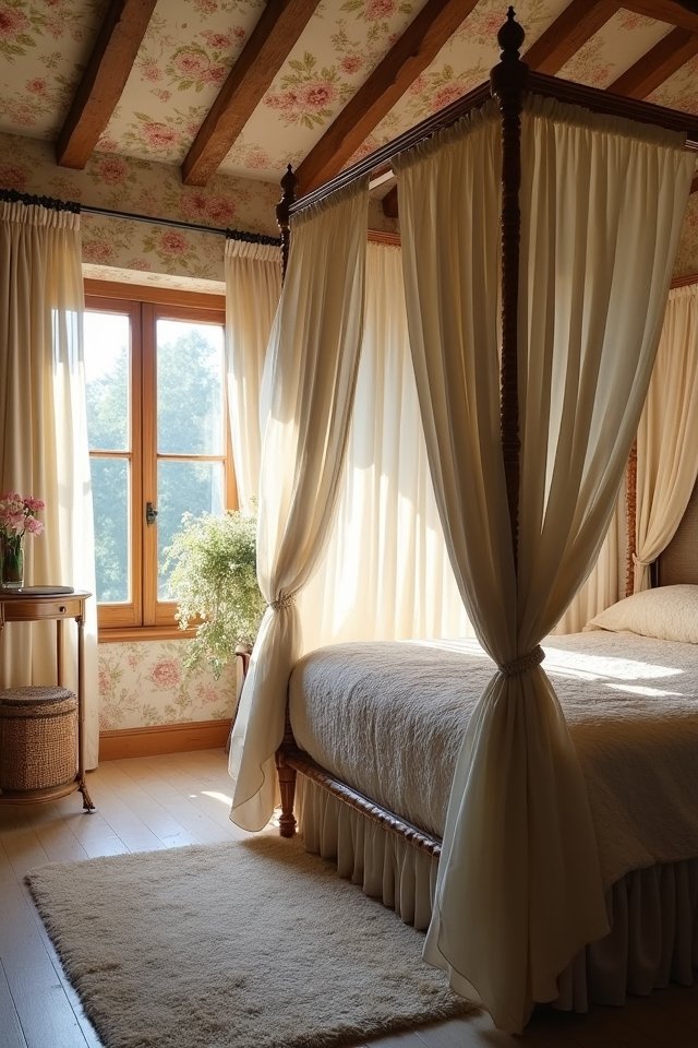 canopy bed cozy retreat