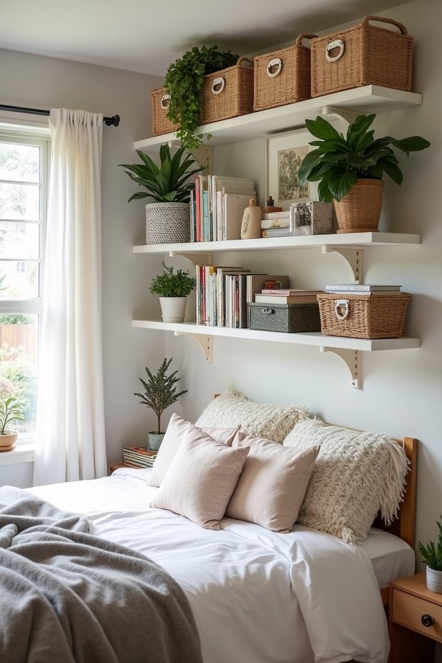 ceiling mounted shelves installation guide
