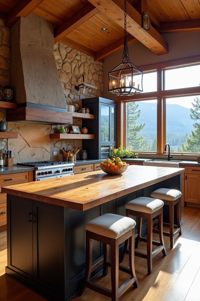 central island for gatherings