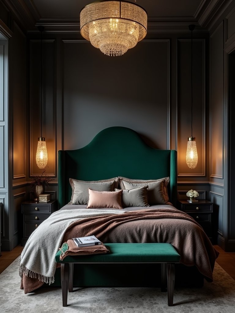 charcoal gray elegance and warmth