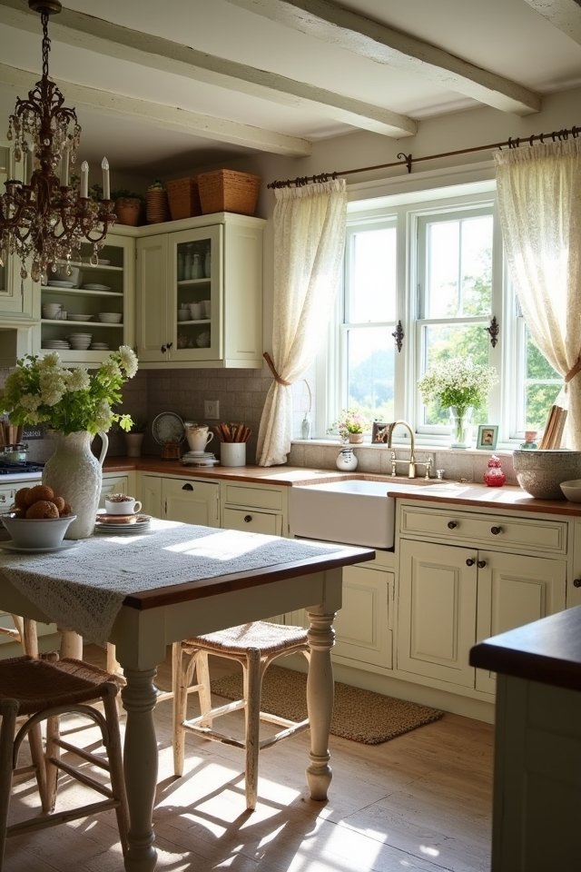 charming antique kitchen pieces