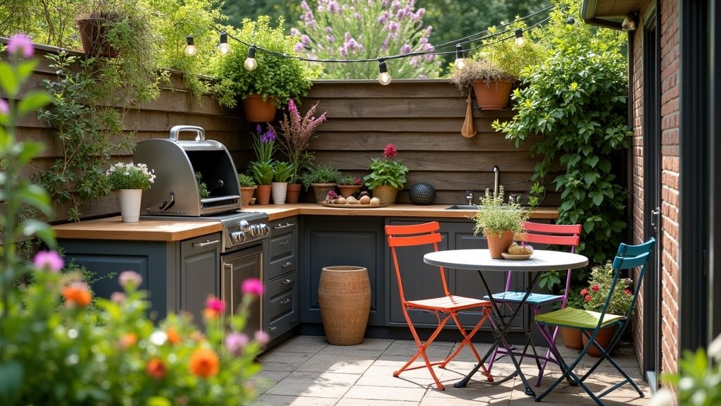 charming budget outdoor kitchens