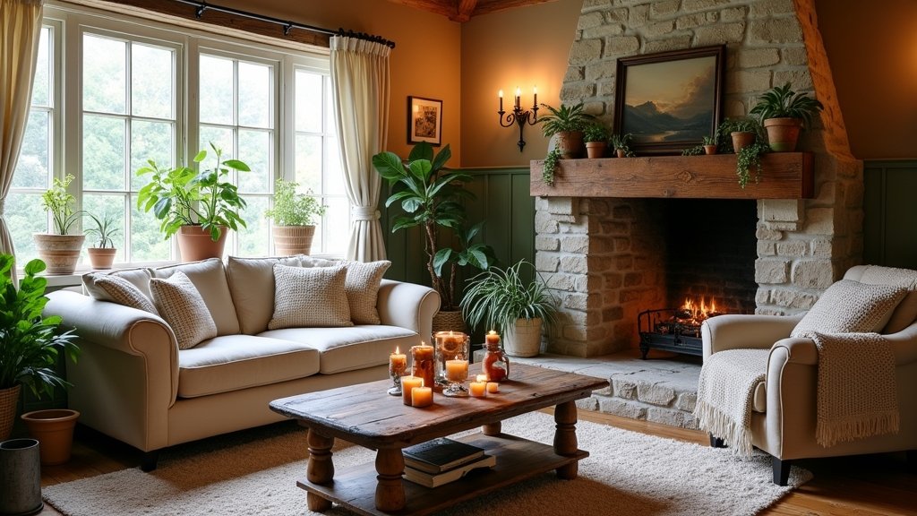 charming cozy cottage interiors