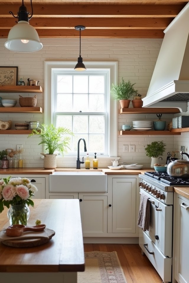 charming cozy cottage kitchen
