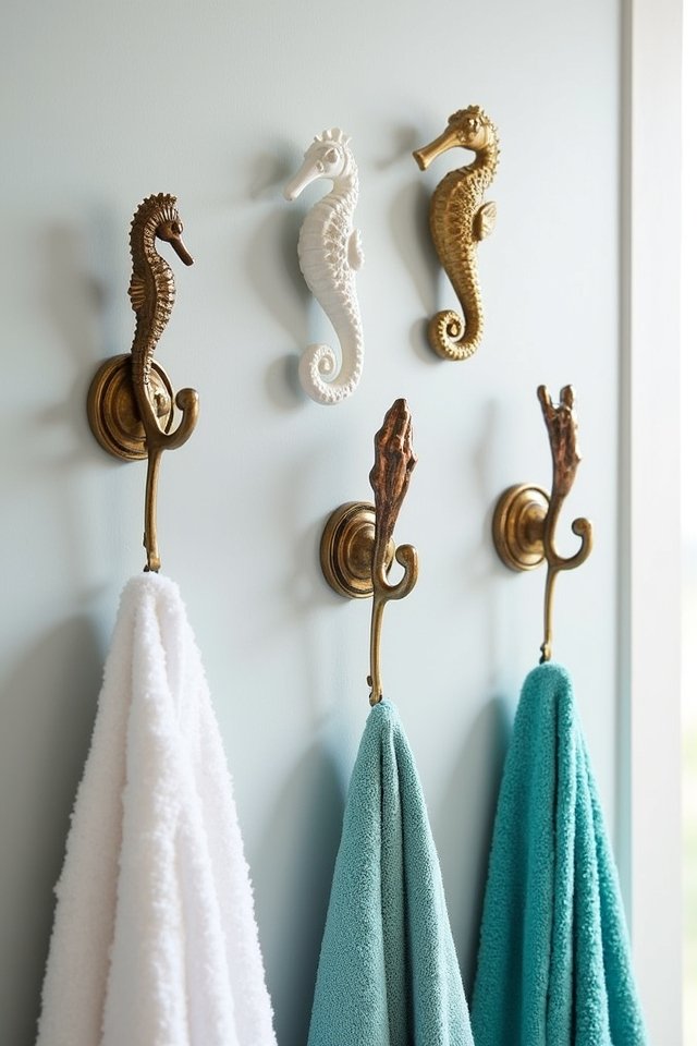 charming decorative bathroom hooks