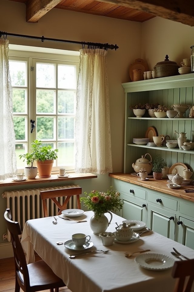 charming display and storage