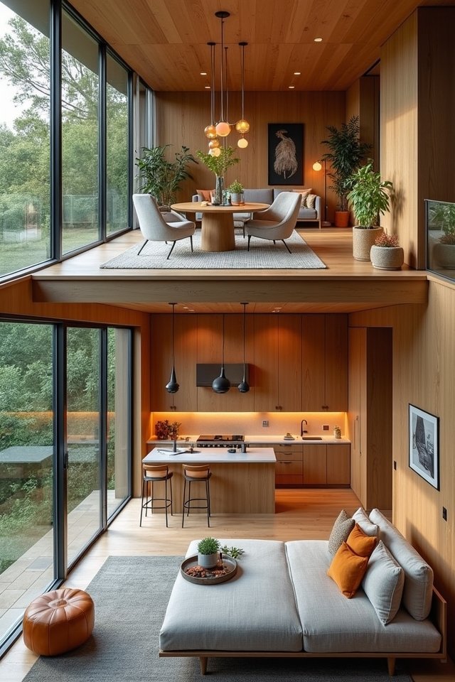 charming functional split level living
