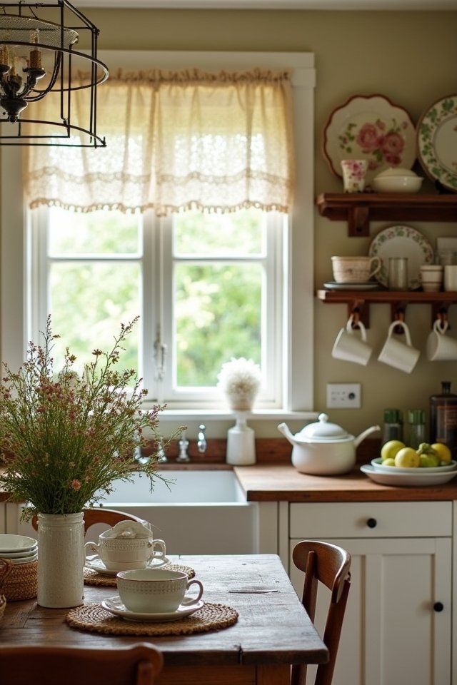 charming hanging kitchen decor