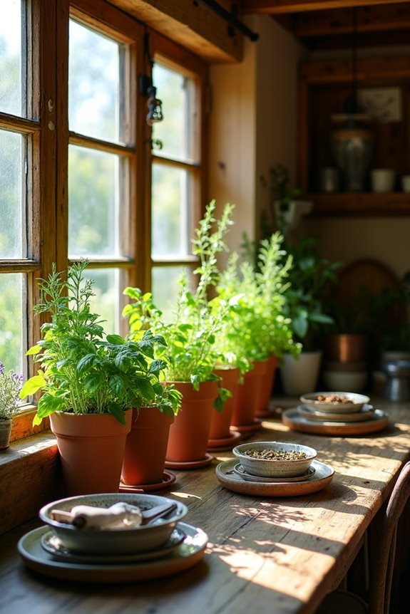 charming herb garden delight