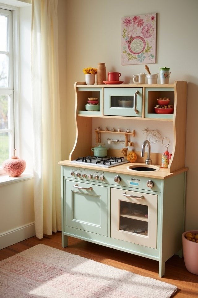 charming interactive play kitchen