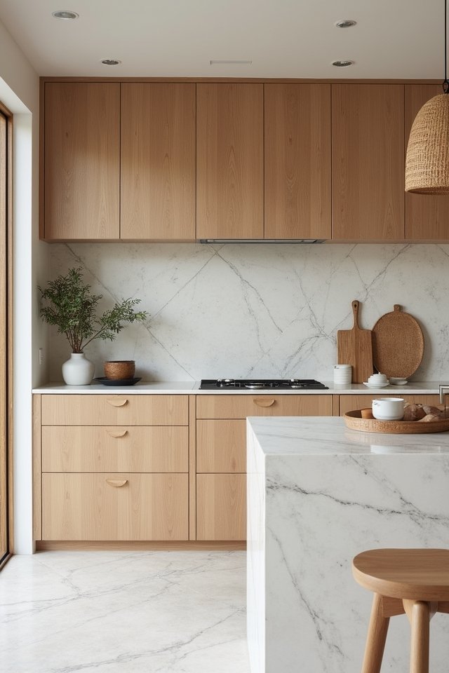 charming kitchen patterns and textures