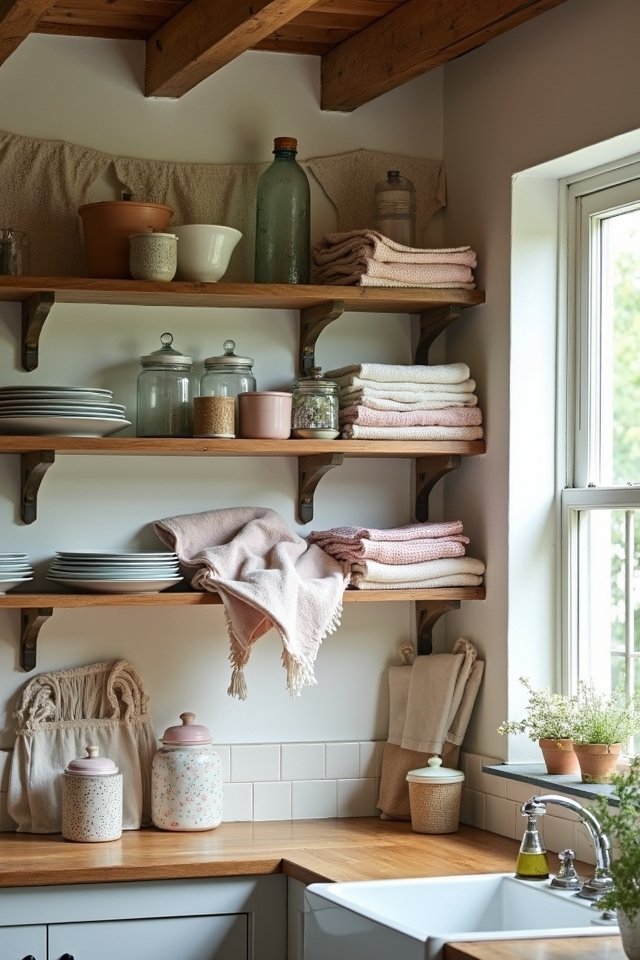 charming linens and towels