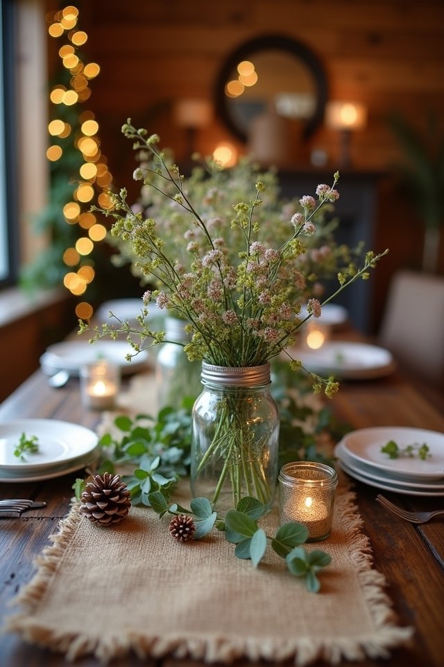 charming mason jar centerpieces