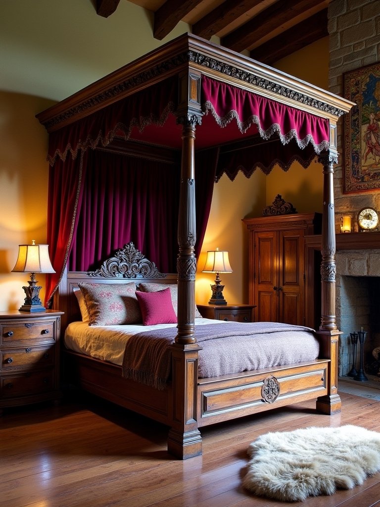 charming medieval inspired sanctuary